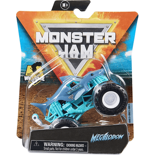 Megalodon escala 1:64 Monster Jam 2021 Spin Master