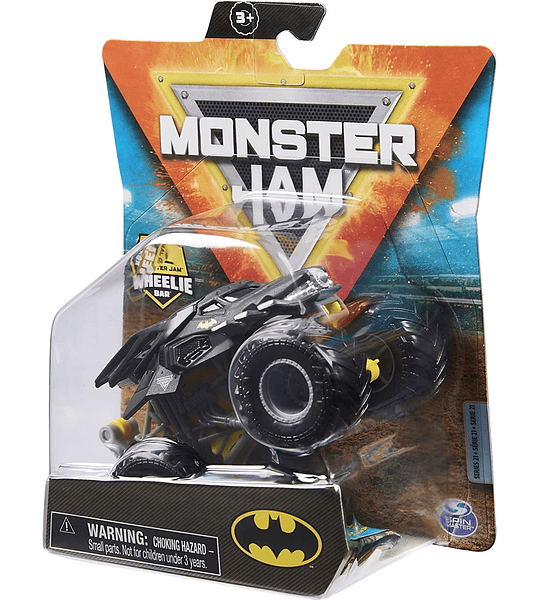 Batman escala 1:64 Monster Jam 2021 Spin Master