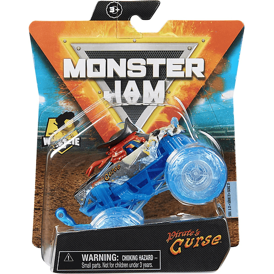 Curse Pirata escala 1:64 Monster Jam 2021 Spin Master