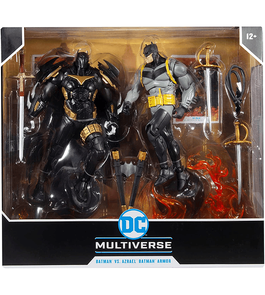 Batman vs Azrael McFarlane DC Multiverse