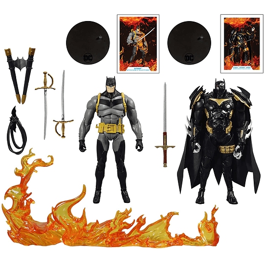 Batman vs Azrael McFarlane DC Multiverse