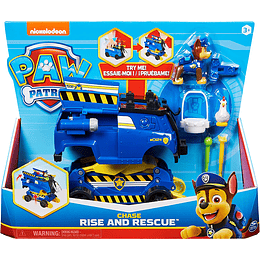 Chase Rise and Rescue Paw Patrol transformador