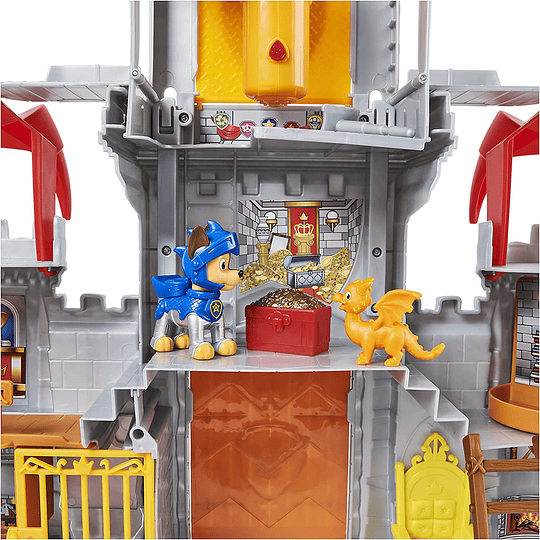 Chase Knights Castle HQ Paw Patrol, Rescue transformador
