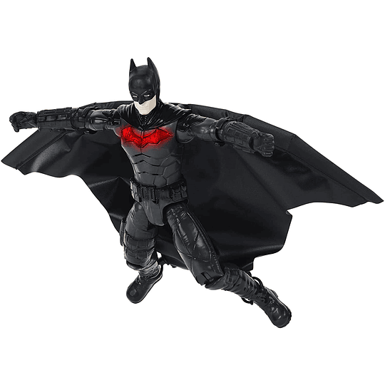 The Batman Wingsuit con luz y Sonido, alas expandibles