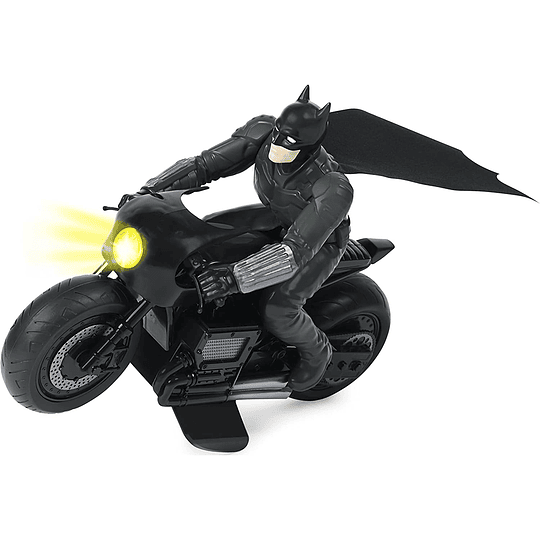 Batman Rider con Motocicleta Control Remoto The Batman 