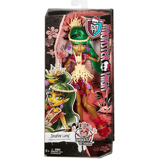 Jinafire Long Monster High espíritus necrófagos