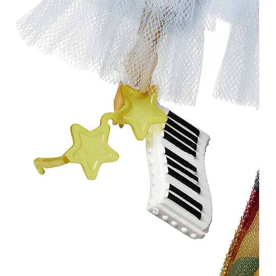  Barbie Extra con vestido arcoiris, accesorios de moda y mascota