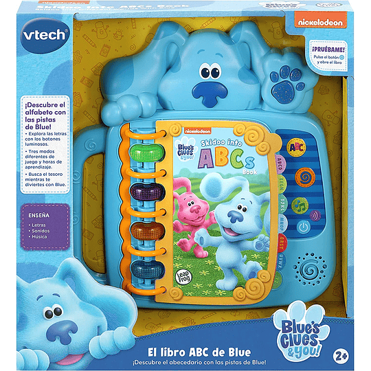 Libro ABC de Blue y tu interactivo Vtech 