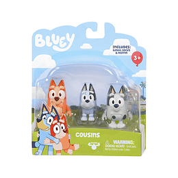  Bluey, Primos: Bingo, Muffin y Socks