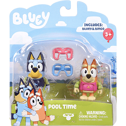 Bluey y Bingo Hora de piscina