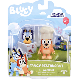 Bingo y Bluey Chef en Restaurant