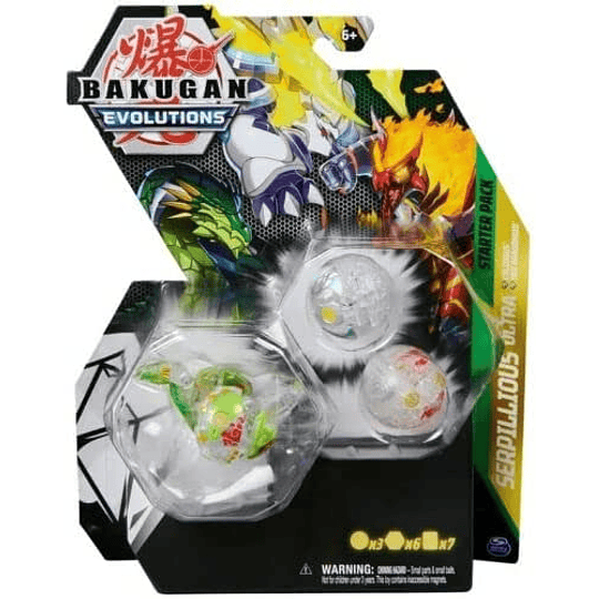 Serpillious Ultra Colossus Neo Dragonoid Bakugan Evolutions