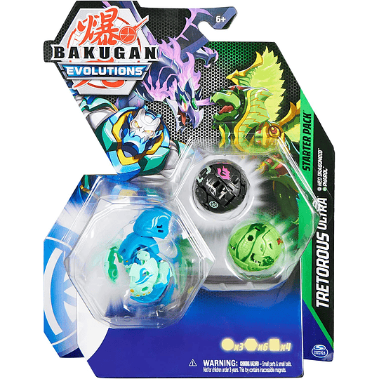 Tretorous Ultra Neo Dragonoid Pharol Bakugan Evolutions