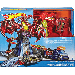  Hot Wheels dragón explosivo