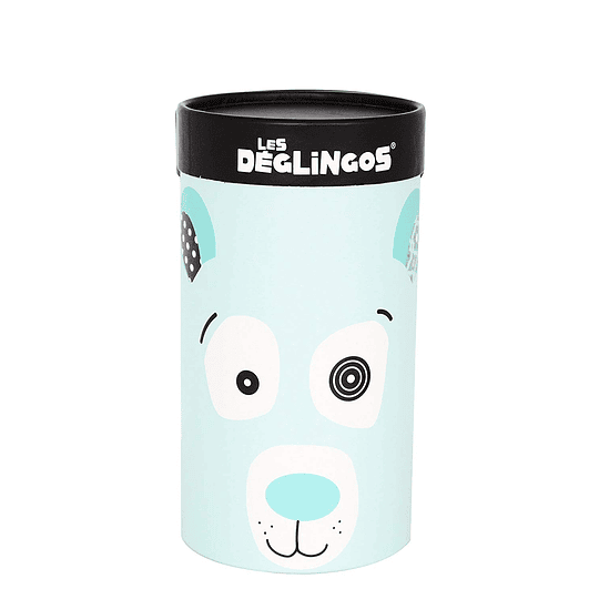 Peluche Simple oso polar, Les Déglingos