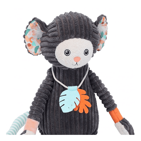 Peluche Original kézakos el tití Les Déglingos