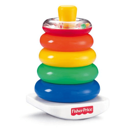  Pirámide balanceante, juguetes bebé, Fisher-Price 