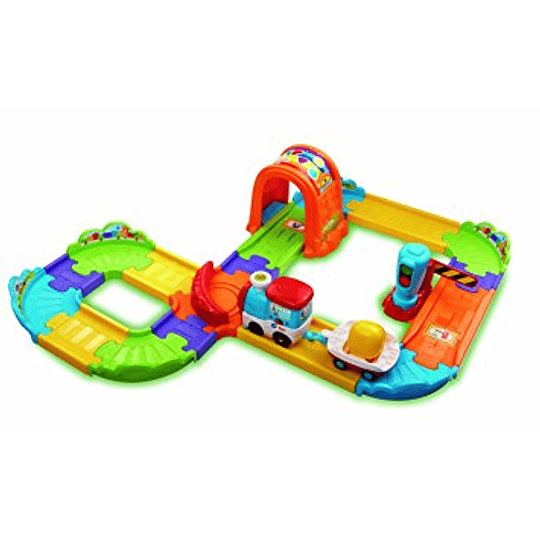 Tut Tut Bolidos juego de estación de tren Vtech