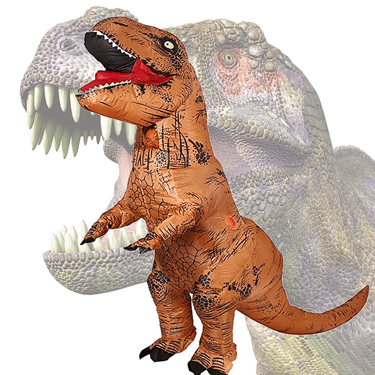 T- REX ADULTO  DISFRAZ 