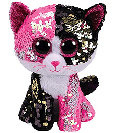 Ty – Beanie Boos, Gato Lentejuelas 18 CM