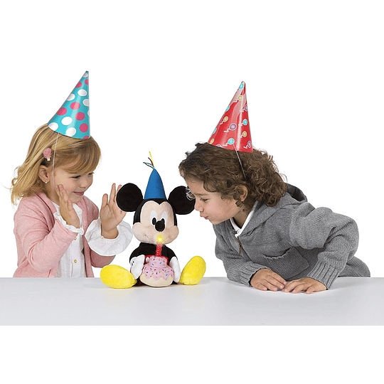  Mickey Happy Birthday, Original Colección de Lujo y modelo Exclusivo - IMC Toys 