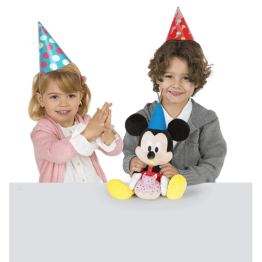  Mickey Happy Birthday, Original Colección de Lujo y modelo Exclusivo - IMC Toys 