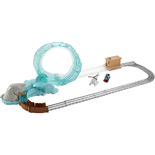 Thomas & Friends Pista Circuito Thomas y el tiburon Fisher Price