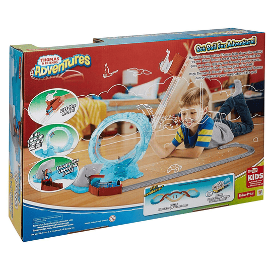 Thomas & Friends Pista Circuito Thomas y el tiburon Fisher Price