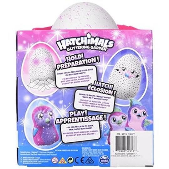 Glittering Garden Hatchimals Mascota Virtual