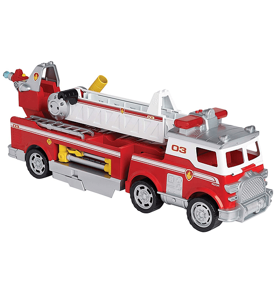 camion de bomberos patrulla canina