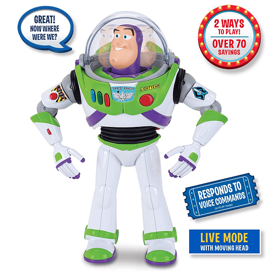  Buzz Lightyear se Desmaya Toy Story 4