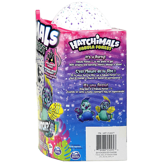 Puffatoo u Tigrette Fábula Forest Hatchimals