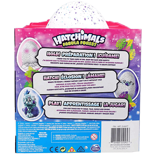 Puffatoo u Tigrette Fábula Forest Hatchimals
