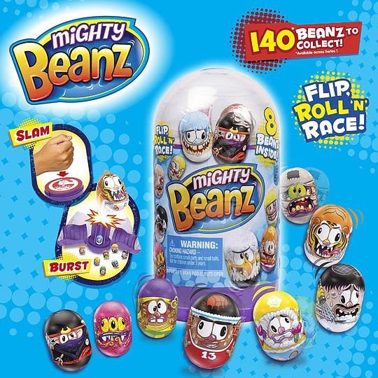 Mighty Beanz Slam Pack 8
