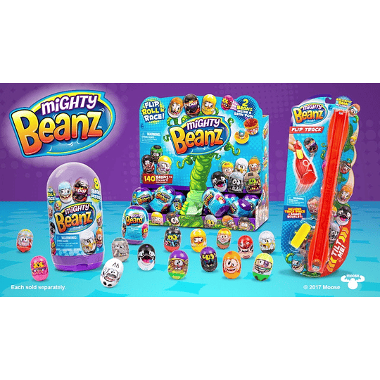  Mighty Beanz - Modelos surtidos, sorpresa 2 Unidades (Giochi Preziosi)