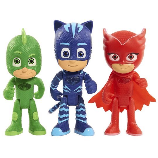  PJ Masks- Figuras de acción (Bandai) Buhíta