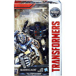 TRANSFORMERS: THE LAST KNIGHT - BARRICADE EDICIÓN DE LUJO.