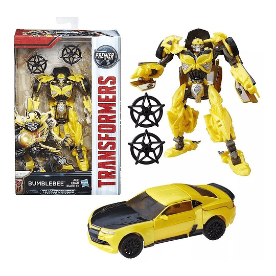 TRANSFORMERS: THE LAST KNIGHT PREMIER BUMBLEBEE EDICIÓN DE LUJO