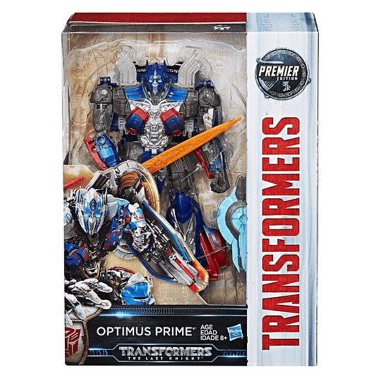 TRANSFORMERS: THE LAST KNIGHT PREMIER EDITION OPTIMUS PRIME CLASE VIAJERO