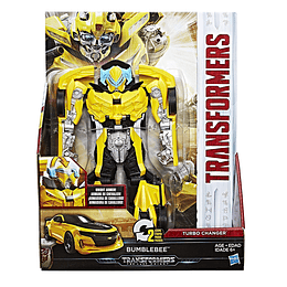 TRANSFORMERS: THE LAST KNIGHT -- TURBO CHANGER ARMADURA DE CABALLERO BUMBLEBEE.
