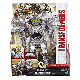 TRANSFORMERS: THE LAST KNIGHT - TURBO CHANGER ARMADURA DE CABALLERO THE 3 PASO - GRIMLOCK