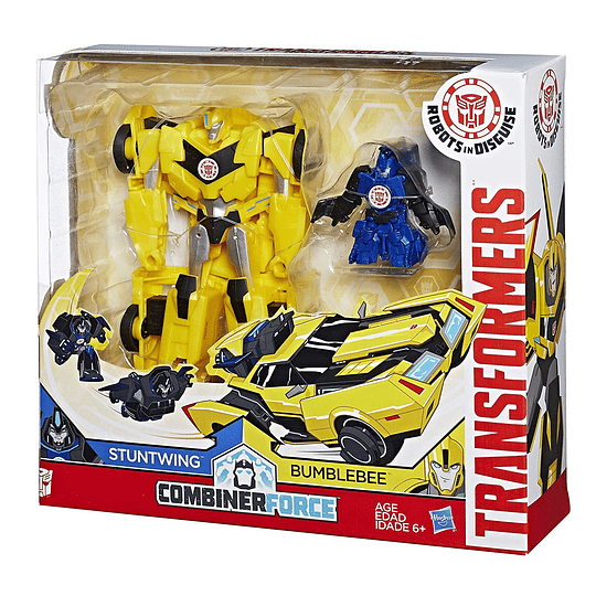 TRANSFORMADORES RID COMBINADOR DE ACTIVADOR DE LA FUERZA COMBINERS BUMBLEBEE Y STUNTWING