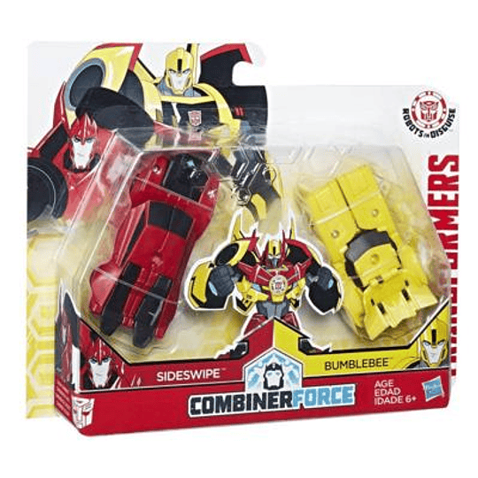 TRANSFORMERS: ROBOTS IN DISGUISE - COMBINER FORCE - COMBINER DE CHOQUE - BEESIDE