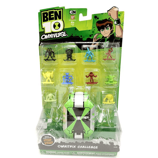 Reloj Retro Omnitrix con Figura Omniverse - Ben 10 