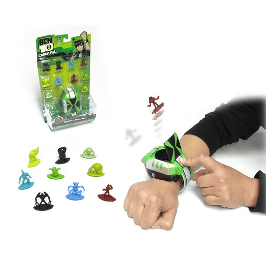 Reloj Retro Omnitrix con Figura Omniverse - Ben 10 