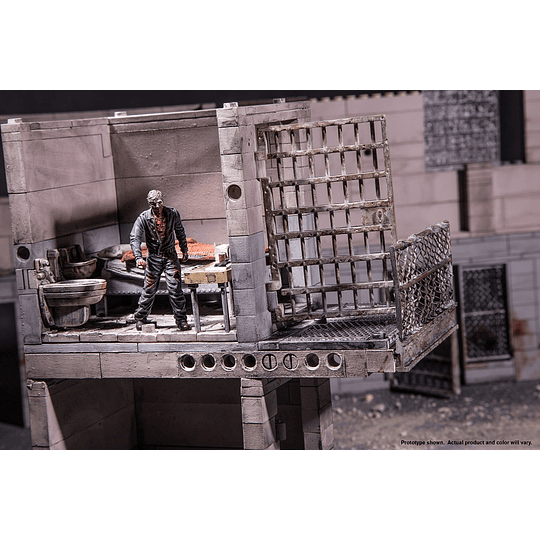 The Walking Dead - 109 piezas Upper Prison Cell. Colección de Lujo