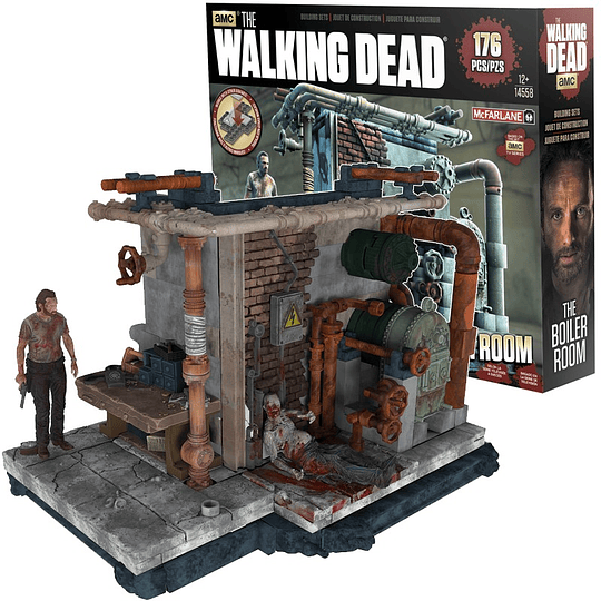 The Walking Dead - 176 piezas The Boiler Room. Colección de Lujo