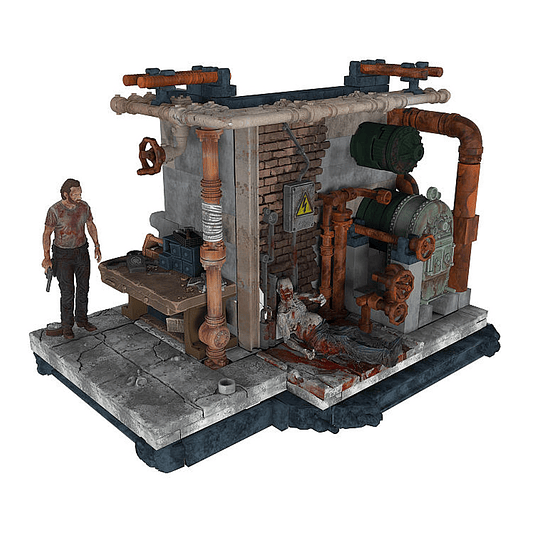 The Walking Dead - 176 piezas The Boiler Room. Colección de Lujo