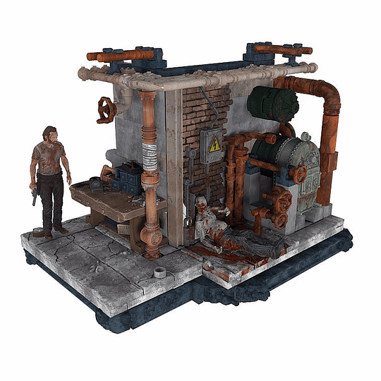 The Walking Dead - 176 piezas The Boiler Room. Colección de Lujo