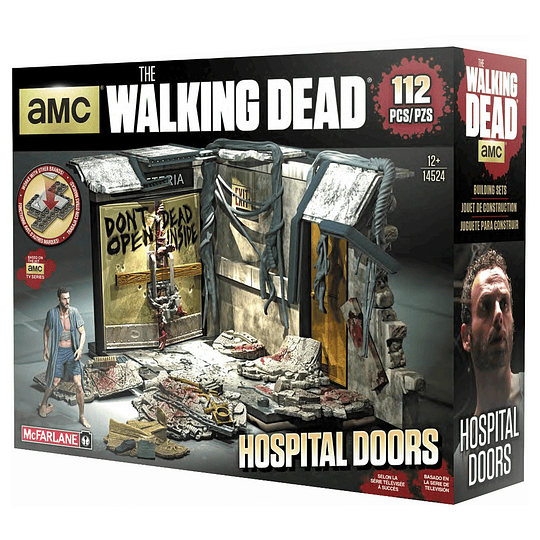 The Walking Dead - 112 piezas Hospital Doors, Coleccion de Lujo 